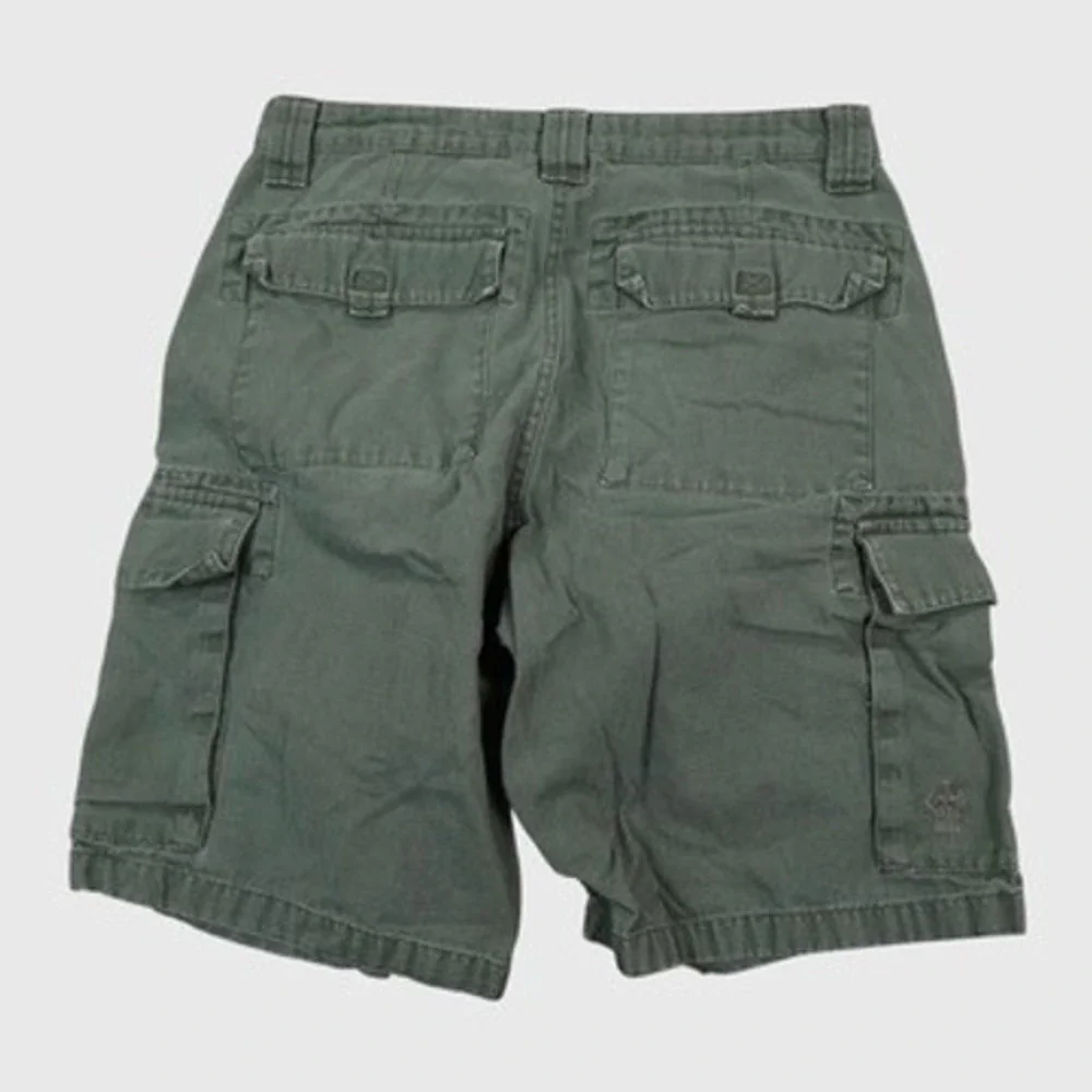 Lot of 3 Boy Scouts of America Cargo Shorts Mens 30 Green Regular Outdoor Hiking